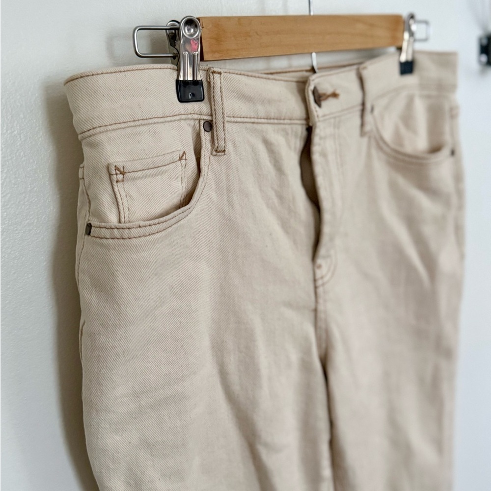 a.n.a. cream denim size 8